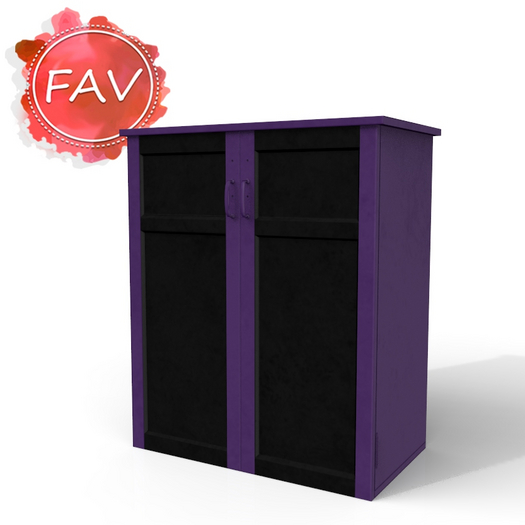 Purple Cabinet Home