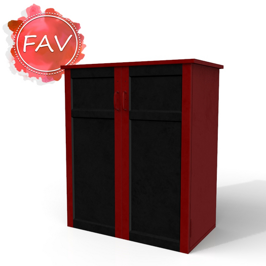 Red Cabinet Home