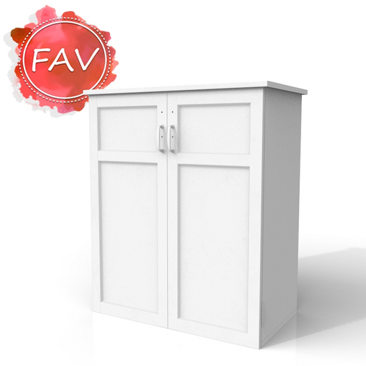 White Cabinet Home