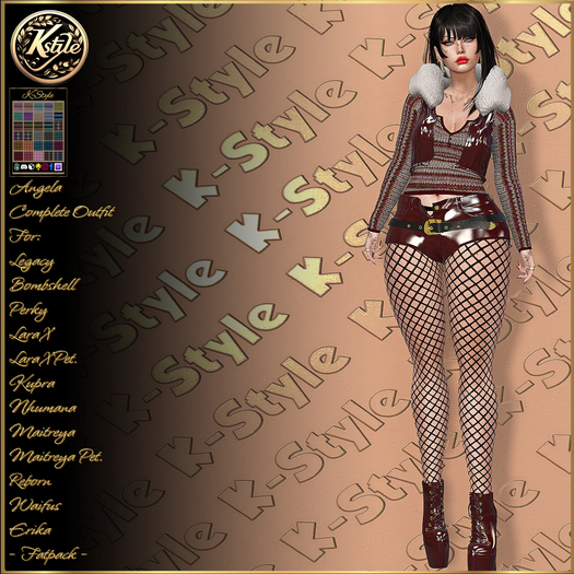 [K-Style] ANGELA COMP.OUTFIT - FATPACK #3