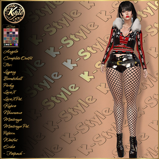 [K-Style] ANGELA COMP.OUTFIT - FATPACK #9