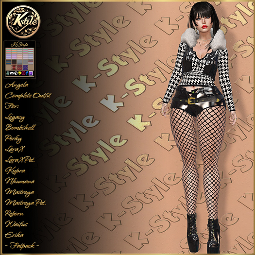 [K-Style] ANGELA COMP.OUTFIT - FATPACK #11