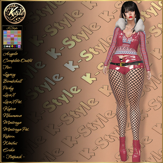 [K-Style] ANGELA COMP.OUTFIT - FATPACK #12