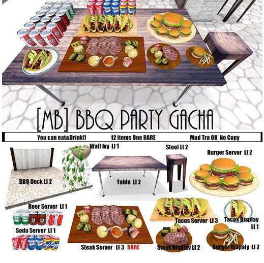 [MB] BBQ Soda Server (Touch)