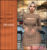 CALITHEA . Calliope . Dress . Orange