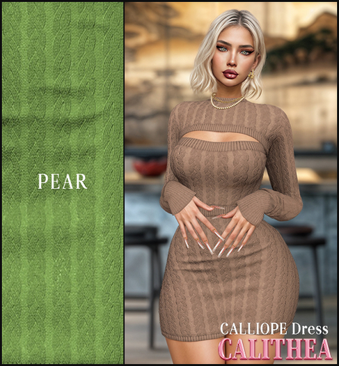 CALITHEA . Calliope . Dress . Pear