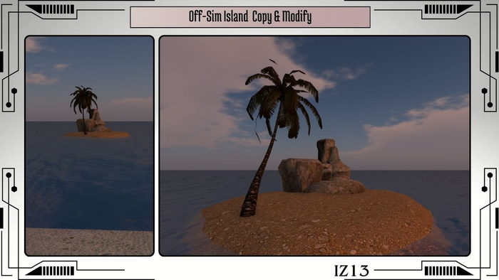Off-Sim Island Mesh - Copy & Modify