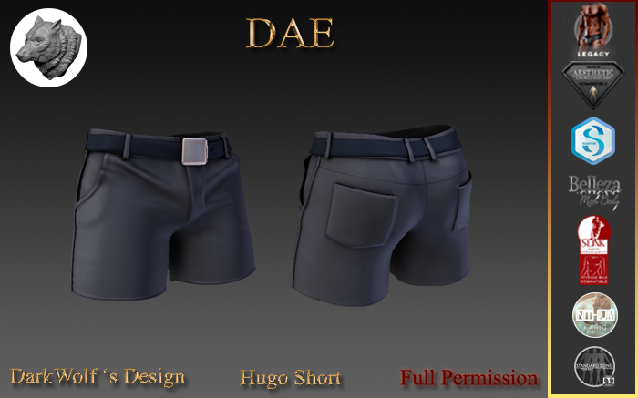 Hugo Short Men Full Perm DAE