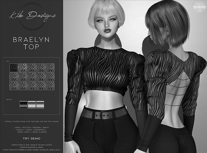 KiB Designs - Braelyn Top DEMO