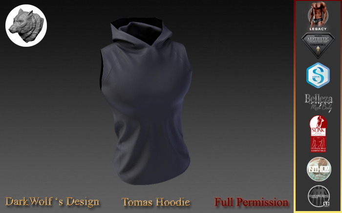 Tomas Hoodie Men Full Perm