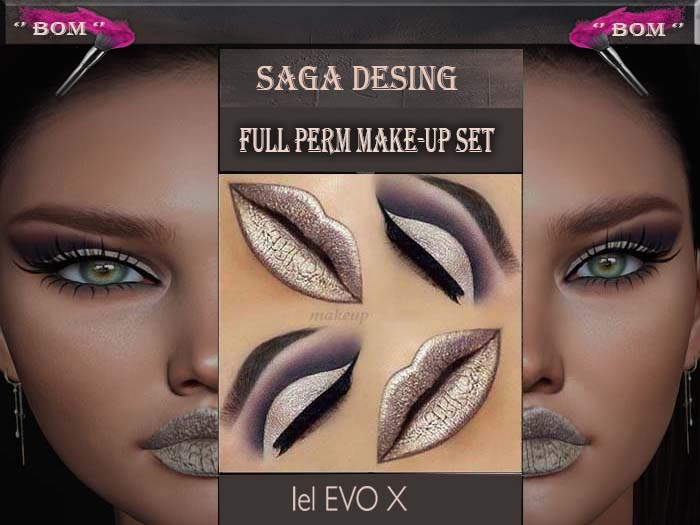 ''SaGa Design'' Full Perm Make-up New Set 059