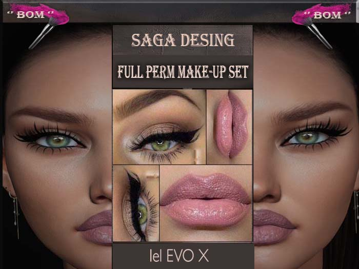 ''SaGa Design'' Full Perm Make-up New Set 060