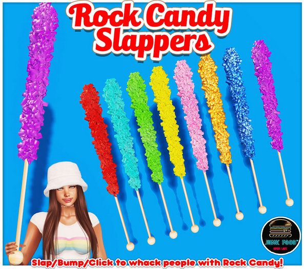 Junk Food - Rock Candy Slapper (Blue) 