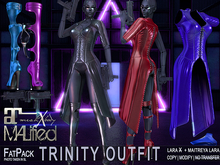 LaraX Lara FATPACK MALified - 6x Trinity Outfits - COPY/MOD