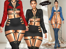 VIONA - Elora Outfit Set-Erika •Kupra •Larax •Larax P. •Legacy •Bomb•L.Perky •Maitreya •M.Petite •Nhumana -Waifu