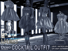 LaraX Lara DEMO MALified: 6x Cocktail Outfits