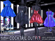 LaraX Lara FATPACK MALified - 6x Cocktail Outfits - COPY/MOD
