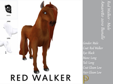 Red Walker Stud - Amaretto