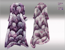 Fur-Coat long 15x lavender Color HUD,LaraX,Maitreya,Legacy,Reborn,GenX,Star