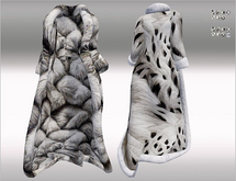 Fur-Coat long 15x white1 Color HUD,LaraX,Maitreya,Legacy,Reborn,GenX,Star