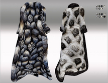Fur-Coat long 15x white2 Color HUD,LaraX,Maitreya,Legacy,Reborn,GenX,Star