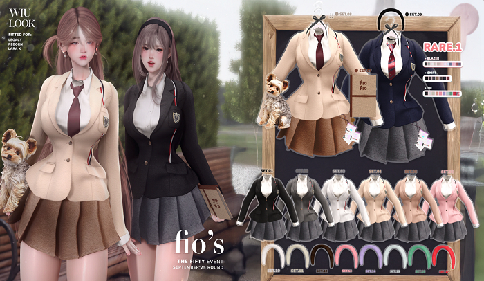 .:Fio's - Wiu Look GACHA - set12:.