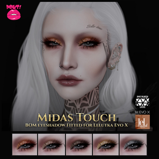 [POUT!] Midas Touch Eyeshadow - EVO X