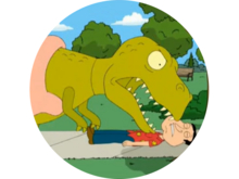Peter Griffin - Jurassic Park Theme Gesture
