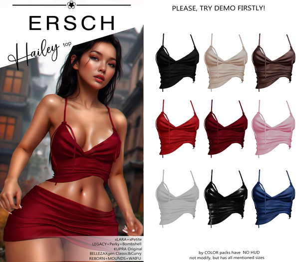 ERSCH - Hailey Top -fatpack-