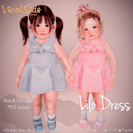 [Vk!] Lilo Dress Blue