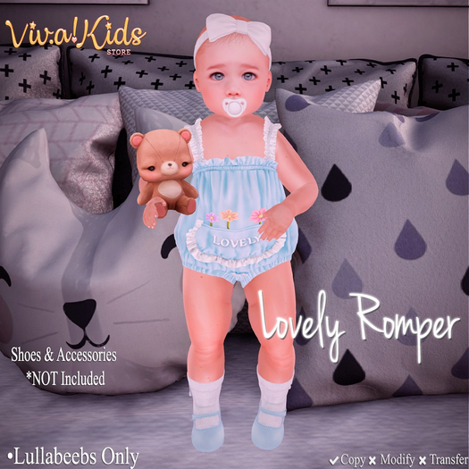 [Vk!] Lovely Romper Pink_LB