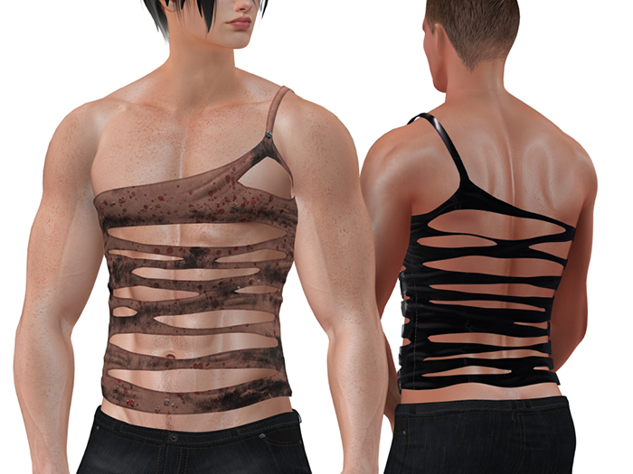 TwoSided Ripped top Jan