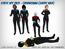 Starfleet 2399 NPC Set - Female [Short Hair]