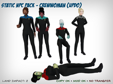 Starfleet 2399 NPC Set - Female [Updo]
