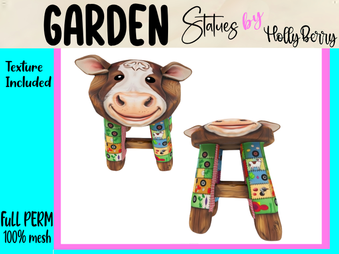 HB: Child's Cow Stool FuLL PERM