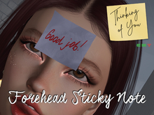 [forehead] GOOD JOB V1 - Thinking of You Sticky Note