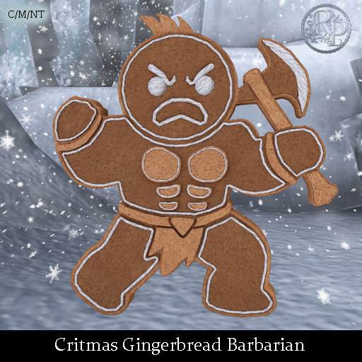 (RP) Critmas Gingerbread Barbarian