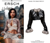 ERSCH - Hailey Jacket -black latex-