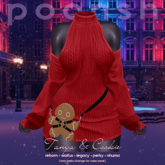 - POONSH - Tanya Dress (red)