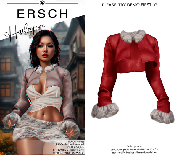 ERSCH - Hailey Jacket -red-