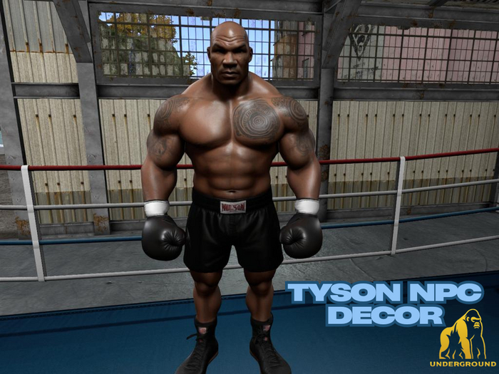 Underground-MIKE TYSON DECOR