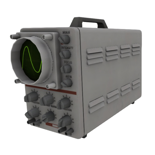 Old Oscilloscope