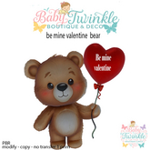 be mine valentine  bear