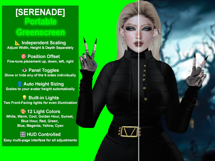 [Serenade] Portable Greenscreen