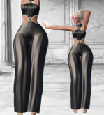 ALm@Re@-BLACK jumpsuit_ Reborn+Wainfu, Legacy+Perky, LaraX