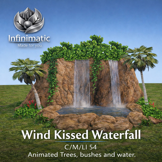 Wind Kissed Waterfall (add)