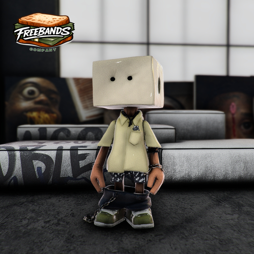 [FREEBANDS] - PANTS ONNA GROUND STATUE