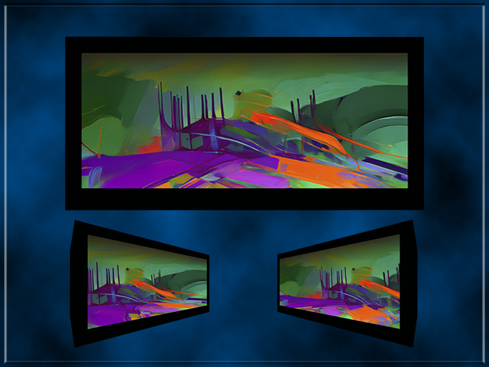 Set - Abstract Art 020 - Mesh 1T