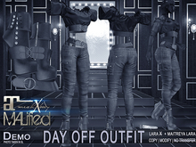 LaraX Lara DEMO MALified: Day Off Outfit