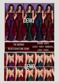 Red Carpet Mariah Geo Butterfly Gown - Demo